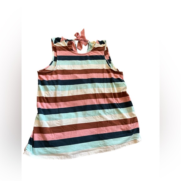 Matilda Jane Tops - Matilda Jane Size Large striped, sleeveless women’s top